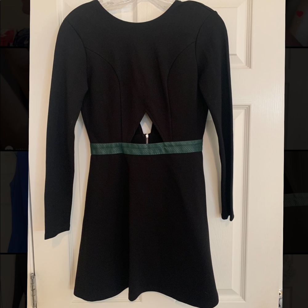 Dress with cut outs